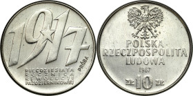 Collection - Nickel Probe Coins
POLSKA / POLAND / POLEN / PATTERN / PRL / PROBE / SPECIMEN

PRL. PROBE Nickel 10 zlotych 1967 Rewolucja Październik...