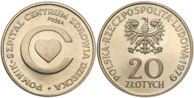 Collection - Nickel Probe Coins
POLSKA / POLAND / POLEN / PATTERN / PRL / PROBE / SPECIMEN

PRL. PROBE Nickel 20 zlotych 1979 - Centrum Zdrowia Dzi...