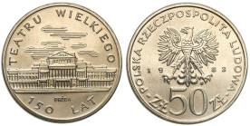 Collection - Nickel Probe Coins
POLSKA / POLAND / POLEN / PATTERN / PRL / PROBE / SPECIMEN

PRL. PROBE Nickel 50 zlotych 1983 – Teatr Wielki 

Pi...
