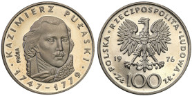 Collection - Nickel Probe Coins
POLSKA / POLAND / POLEN / PATTERN / PRL / PROBE / SPECIMEN

PRL. PROBE Nickel 100 zlotych 1976 - Kazimierz Pułaski ...