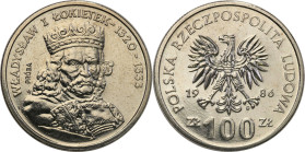 Collection - Nickel Probe Coins
POLSKA / POLAND / POLEN / PATTERN / PRL / PROBE / SPECIMEN

PRL. PROBE Nickel 100 zlotych 1986 - Władysław Łokietek...