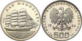 Collection - Nickel Probe Coins
POLSKA / POLAND / POLEN / PATTERN / PRL / PROBE / SPECIMEN

PRL. PROBE Nickel 500 zlotych 1982 - Dar Młodzieży 

...