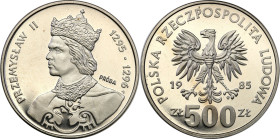Collection - Nickel Probe Coins
POLSKA / POLAND / POLEN / PATTERN / PRL / PROBE / SPECIMEN

PRL. PROBE Nickel 500 zlotych 1985 Przemysław II 

Pi...