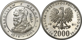 Collection - Nickel Probe Coins
POLSKA / POLAND / POLEN / PATTERN / PRL / PROBE / SPECIMEN

PRL. PROBE Nickel 2000 zlotych 1981 – Władysław Herman ...