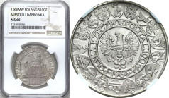 Coins Poland People Republic (PRL)
POLSKA / POLAND / POLEN / POLOGNE / POLSKO

PRL. 100 zlotych 1966 Mieszko i Dąbrówka NGC MS66 

Moneta coraz b...