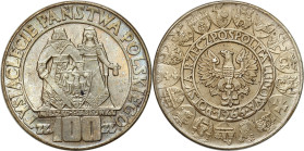 Coins Poland People Republic (PRL)
POLSKA / POLAND / POLEN / POLOGNE / POLSKO

PRL. 100 zlotych 1966 Mieszko i Dąbrówka 

Moneta coraz bardziej c...