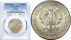 Coins Poland People Republic (PRL)
POLSKA / POLAND / POLEN / POLOGNE / POLSKO

PRL. 10 zlotych 1971 Tadeusz Kościuszko PCGS MS67 (MAX) – BEAUTIFUL ...