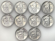 Coins Poland People Republic (PRL)
POLSKA / POLAND / POLEN / POLOGNE / POLSKO

PRL. 5 zlotych 1958-1974 Rybak, group 10 coins 

Najrzadszy roczni...