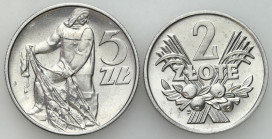 Coins Poland People Republic (PRL)
POLSKA / POLAND / POLEN / POLOGNE / POLSKO

PRL. 2 zlote 1970 i 5 zlotych 1974 rybak, group 2 coins 

Pięknie ...