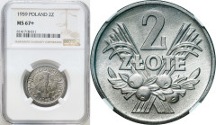 Coins Poland People Republic (PRL)
POLSKA / POLAND / POLEN / POLOGNE / POLSKO

PRL. 2 zlote 1959 jagody aluminium NGC MS67+ (MAX) - RARITY 

Najw...