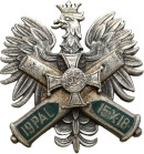 FALLERISTICS: Orders, badges, decorations
POLSKA / POLAND / POLEN / POLSKO / RUSSIA / LVIV / BADGE

II RP. Badge of the 19th Field Artillery Regime...