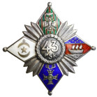 FALLERISTICS: Orders, badges, decorations
POLSKA / POLAND / POLEN / POLSKO / RUSSIA / LVIV / BADGE

II RP. 43rd Rifle Infantry Regiment of the Bajo...