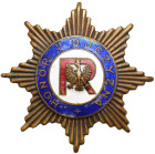 FALLERISTICS: Orders, badges, decorations
POLSKA / POLAND / POLEN / POLSKO / RUSSIA / LVIV / BADGE

II RP. Reservists Association Badge 

Mosiądz...