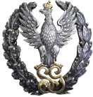 FALLERISTICS: Orders, badges, decorations
POLSKA / POLAND / POLEN / POLSKO / RUSSIA / LVIV / BADGE

II RP. War College, Warsaw 

Odznakę stanowi ...