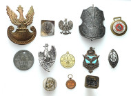 FALLERISTICS: Orders, badges, decorations
POLSKA / POLAND / POLEN / POLSKO / RUSSIA / LVIV / BADGE

II RP. Eagles, medallions, seal, group 13 piece...