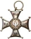FALLERISTICS: Orders, badges, decorations
POLSKA / POLAND / POLEN / POLSKO / RUSSIA / LVIV / BADGE

Silver Cross of the Order of Virtuti Militari -...
