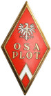 FALLERISTICS: Orders, badges, decorations
POLSKA / POLAND / POLEN / POLSKO / RUSSIA / LVIV / BADGE

PRL. O.S. BADGE A. PLOT. 

Odznaka Oficerskie...