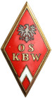 FALLERISTICS: Orders, badges, decorations
POLSKA / POLAND / POLEN / POLSKO / RUSSIA / LVIV / BADGE

PRL. O.S. BADGE KBW. 

Odznaka Oficerskiej Sz...