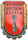 FALLERISTICS: Orders, badges, decorations
POLSKA / POLAND / POLEN / POLSKO / RUSSIA / LVIV / BADGE

PRL. Exemplary Mortarman Badge 

Wykonane w m...
