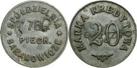Coins of military cooperatives
POLSKA / POLAND / POLEN / POLSKO / MILITARY

Baranowicze - 20 groszy of the Cooperative of the 78th Infantry Regimen...