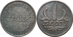 Coins of military cooperatives
POLSKA / POLAND / POLEN / POLSKO / MILITARY

Czstochowa - 1 zloty Zacisze" Cooperative of the 7th Field Artillery Re...