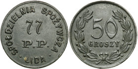Coins of military cooperatives
POLSKA / POLAND / POLEN / POLSKO / MILITARY

Lida - 50 grosz of the Cooperative of the 77th Infantry Regiment 

Ła...