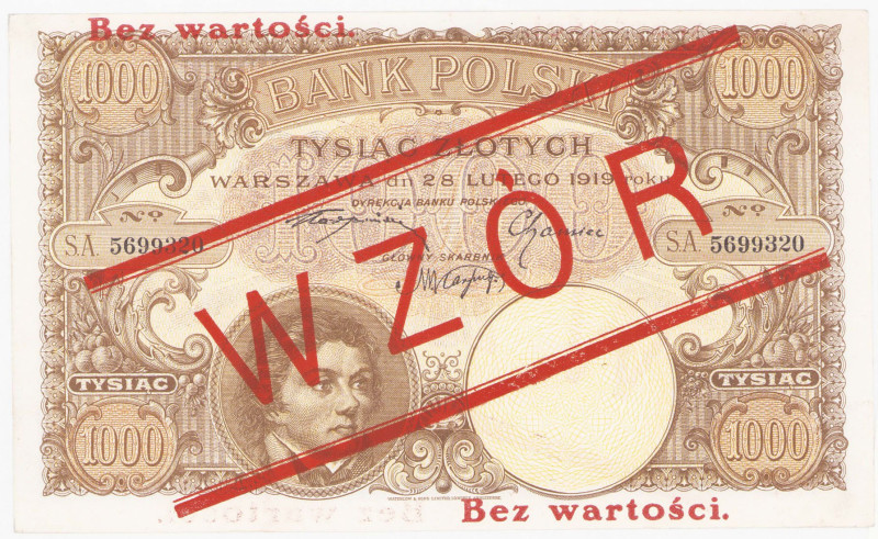 COLLECTION Polish Banknotes 1919-1938
POLSKA / POLAND / POLEN / POLOGNE / POLSK...