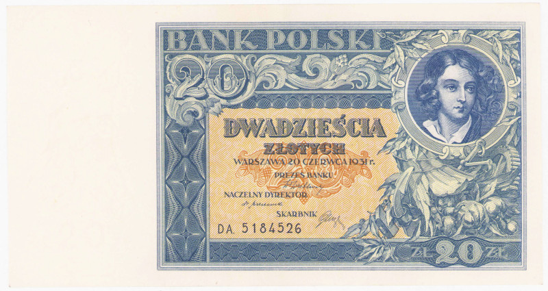 COLLECTION Polish Banknotes 1919-1938
POLSKA / POLAND / POLEN / POLOGNE / POLSK...