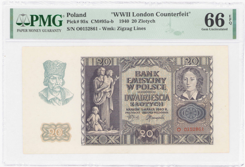 COLLECTION Polish Banknotes 1940 - 1948
POLSKA / POLAND / POLEN / POLOGNE / POL...