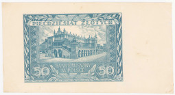 COLLECTION Polish Banknotes 1940 - 1948
POLSKA / POLAND / POLEN / POLOGNE / POLSKO

50 zlotys 1941 - BŁĄD DRUKU 

Błąd druku, strona główna nieza...
