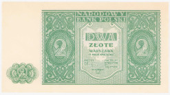 COLLECTION Polish Banknotes 1940 - 1948
POLSKA / POLAND / POLEN / POLOGNE / POLSKO

2 zlote 1946 – EXCELLENT 

Banknot bez oznaczenia serii i num...