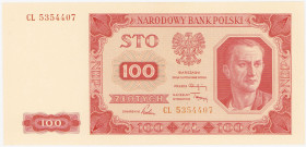 COLLECTION Polish Banknotes 1940 - 1948
POLSKA / POLAND / POLEN / POLOGNE / POLSKO

100 zlotys 1948 seria CL – EXCELLENT 

Pięknie zachowane.Luco...
