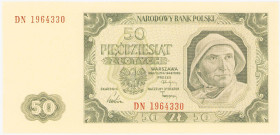 COLLECTION Polish Banknotes 1940 - 1948
POLSKA / POLAND / POLEN / POLOGNE / POLSKO

 50 zlotys 1948 seria DN - EXCELLENT 

Emisyjny stan zachowan...