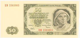 COLLECTION Polish Banknotes 1940 - 1948
POLSKA / POLAND / POLEN / POLOGNE / POLSKO

50 zlotys 1948 seria EH - EXCELLENT 

Emisyjny stan zachowani...