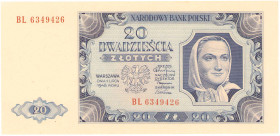 COLLECTION Polish Banknotes 1940 - 1948
POLSKA / POLAND / POLEN / POLOGNE / POLSKO

20 zlotys 1948 seria BL - EXCELLENT 

Pięknie zachowane, emis...
