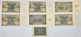 COLLECTION Polish Banknotes 1940 - 1948
POLSKA / POLAND / POLEN / POLOGNE / POLSKO

1 do 50 zlotys 1929-1948, group 7 banknotes 

Banknoty ze ste...