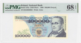 COLLECTION PRL banknotes
POLSKA / POLAND / POLEN / POLOGNE / POLSKO

100.000 zlotys 1990 seria BA, PMG 68 EPQ - EXCELLENT 

Egzemplarz w gradingu...
