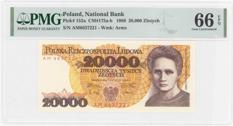 COLLECTION PRL banknotes
POLSKA / POLAND / POLEN / POLOGNE / POLSKO

20.000 z...