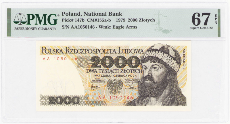 COLLECTION PRL banknotes
POLSKA / POLAND / POLEN / POLOGNE / POLSKO

2.000 zl...