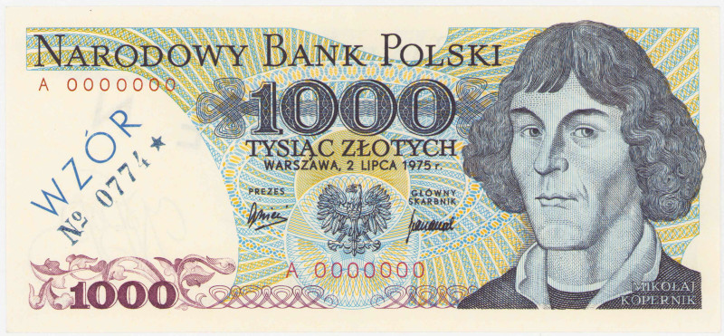 COLLECTION PRL banknotes
POLSKA / POLAND / POLEN / POLOGNE / POLSKO

SPECIMEN...