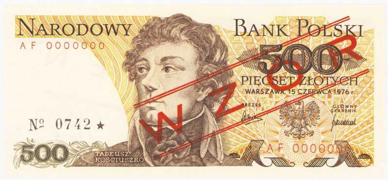 COLLECTION PRL banknotes
POLSKA / POLAND / POLEN / POLOGNE / POLSKO

SPECIMEN...