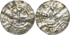 Medieval WORLD coins
GERMANY / ENGLAND / CZECH / GERMAN / GREAT BRITIAN

Germany, Saxony. Otto III (983-1002). Imitation of the OAP type denarius ...
