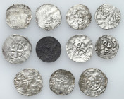 Medieval WORLD coins
GERMANY / ENGLAND / CZECH / GERMAN / GREAT BRITIAN

Germany, Netherlands, Italy. Denarius 10th/11th century, set of 11 coins ...