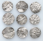 Medieval WORLD coins
GERMANY / ENGLAND / CZECH / GERMAN / GREAT BRITIAN

Germany, Netherlands. Denarius 10th/11th century, set of 9 coins 

Zesta...