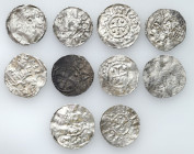 Medieval WORLD coins
GERMANY / ENGLAND / CZECH / GERMAN / GREAT BRITIAN

Germany, Netherlands. Denarius 10th/11th century, set of 10 coins 

Zest...