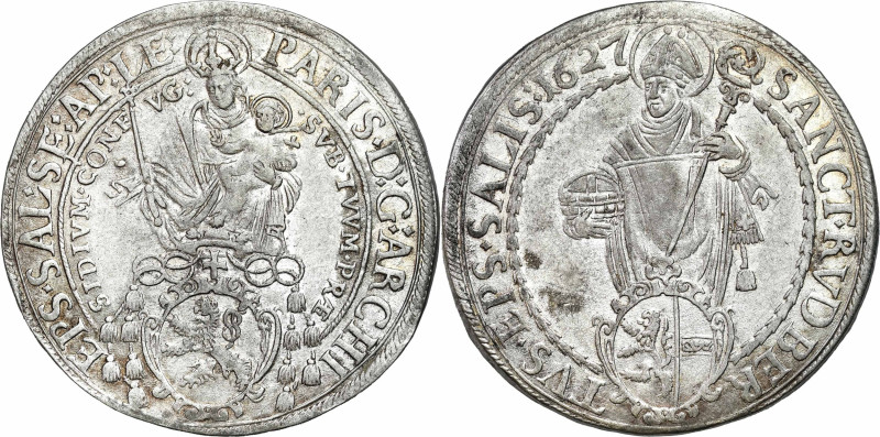 Austria
Austria. Paris von Lodron (1619-1653). Thaler 1627, Salzburg 

Aw.: M...