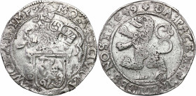 Netherlands
Netherlands, Zwolle. Left thaler 1649, Zwolle 

Dość czytelny jak na ten typ monety.Davenport 4885; Delmonte 866b

Details: 27,10 g A...