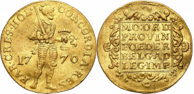 Netherlands
Netherlands, Netherlands. Ducat (Dukaten) 1770 

Minimalnie pofalowana powierzchni, ale moneta bardzo ładnie zachowana.Friedberg 250; D...