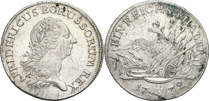 Germany
Germany, Prussia, Frederick II (1740-1786). Thaler 1772, Wrocaw 

Lek...