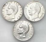 Germany
Germany, Baden. 3 Marks 1908 G, Karlsruhe and Bavaria 3 Marks 1908, 1912 D, 

Monachium, zestaw 3 monetObiegowe egzemplarze.AKS 165/202; Ja...
